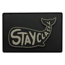 Stay Classy Tactical Hook Patch [3D-PVC Rubber-3.0 X 2.0 inch-ST-1]