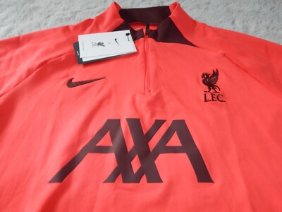 Nike Liverpool FC Strike Drill Top Mens Sports Jersey Siren Red