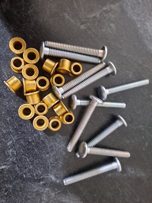 Peterbilt 379 Hucks & Collars - 1/4'' std Flange Collars USA - Pack of 100