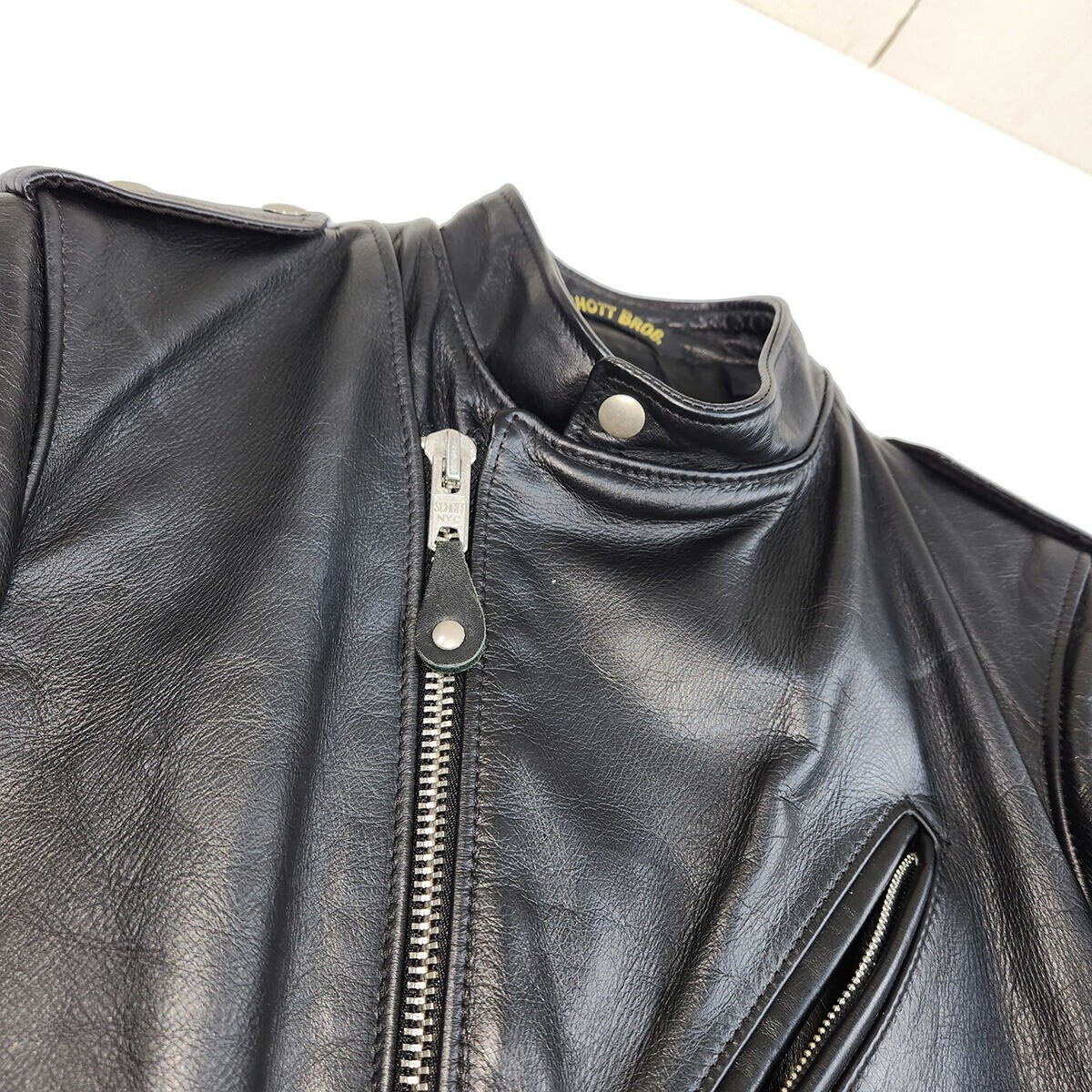 SCHOTT STAND ONE STAR RIDERS JACKET 603US 7316 Leather 6980202013  