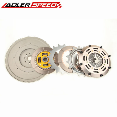 Sprung Twin Disc Clutch + Flywheel For 13-19 Scion FR-S Subaru BR-Z FT86 GT86