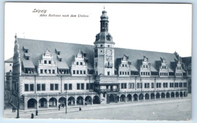 LEIPZIG - Altes Rathaus nach dem Umbau GERMANY Postcard