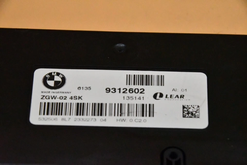 ✅Módulo de control antirrobo puerta de enlace central BMW X3 2011-2015 FABRICANTE DE EQUIPOS ORIGINALES Foto 2 de 3