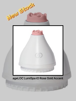  Nu Skin Authentic ageLOC LumiSpa Accent iO Treatment EyeCare Rose Gold NEW