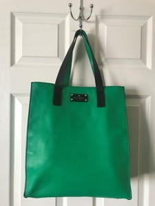 kelly green tote