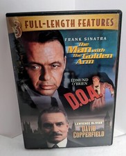 The Man with the Golden Arm/D.O.A./David Copperfield DVD 3 Full Length Features