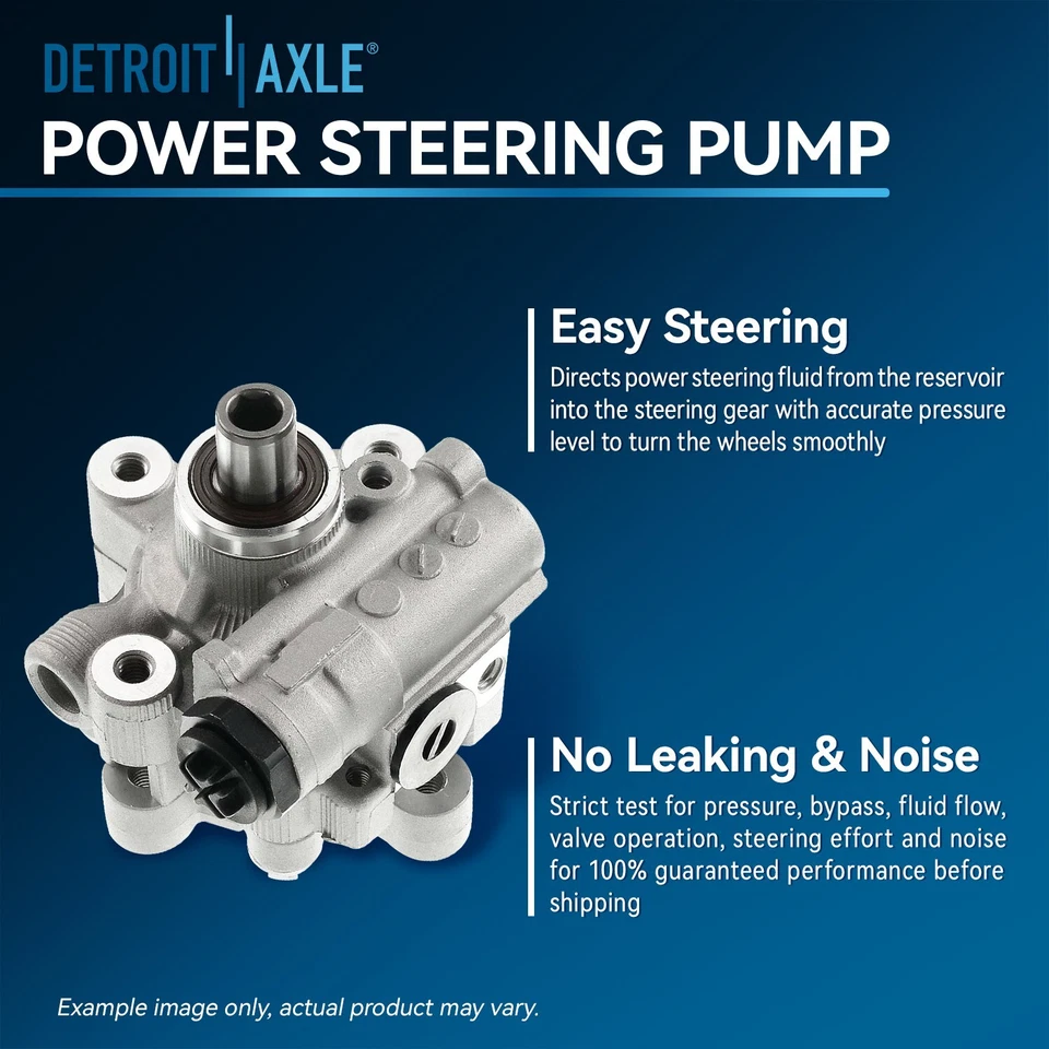 Power Steering Pump Replacement for 2010 - 2012 Ford Taurus Flex Lincoln MKS MKT - Image 3 of 4