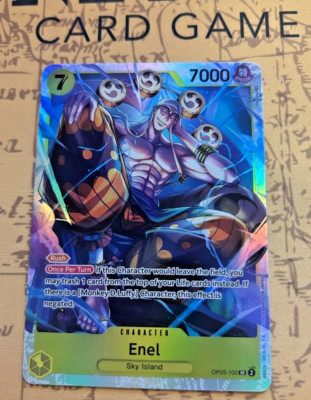One Piece Card Game Enel OP05-100 SR Awakening of the New Era (EN)