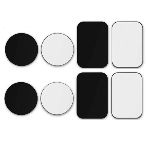 8Pcs Replacement Magnetic Metal Plate for Phone Holder Sticker Self Adhesive UK - Picture 7 of 12