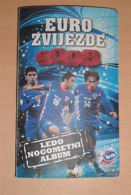 EURO STARS 2008 UEFA European Football Championship Trading Cards Album ICECREAM