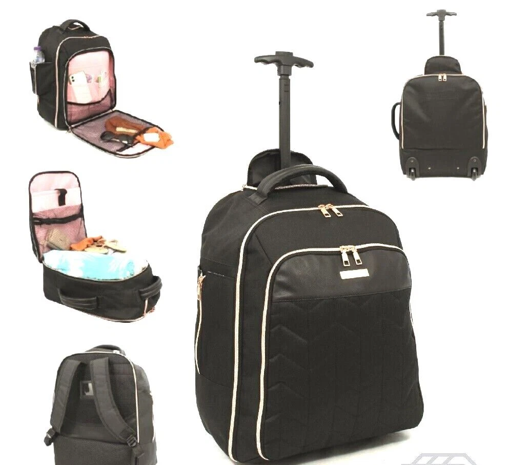 Wheeled Cabin Laptop Bag Computer Suitcase Trolley Hand Luggage