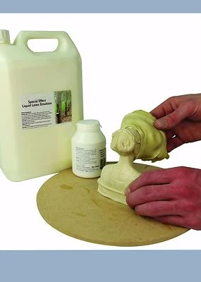 VESEY GALLERY Liquid Latex Halloween Theatrical and Mould Making Solution. Skin Safe. 1 litre