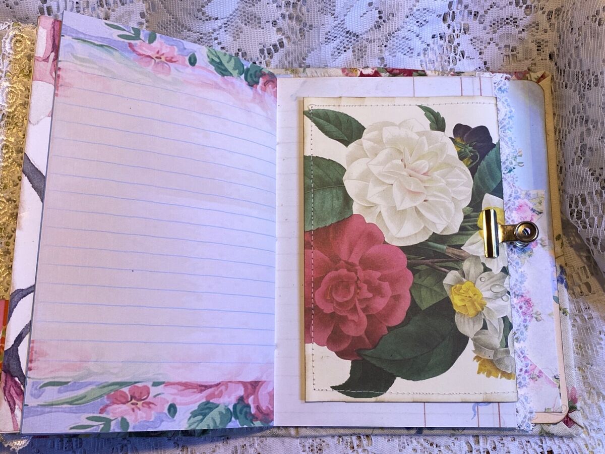 Delicate Floral, Chunky Junk Journal, Lace, Wallpaper Delicate Floral, Chunky Junk Journal, Lace, Wallpaper