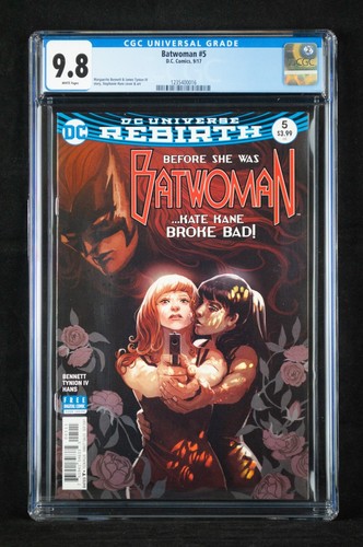 Batwoman (2017) #5 CGC 9.8 Stephanie Hans Cover