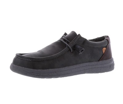 Lamo Paul Men's Shoes Waxed Charcoal - 7 Medium