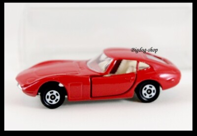 TOMICA TOYOTA 2000GT 1/60 MADE IN JAPAN TOMY DIECAST CAR NEW RED 5