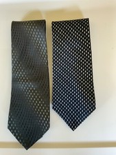 DKNY mens ties 100 silk lot of 2