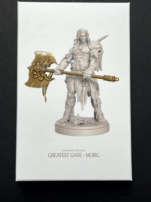 ADAM POOTS GAMES Kingdom Death: Monster - Indomitable Survivor - Greatest Gaxe Morg - White Box