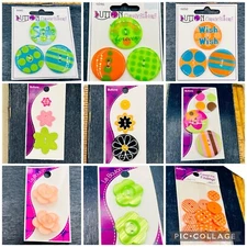 Blumenthal Lansing Novelty Buttons Bulk 3 Cards Per Lot Colorful Sewing Crafts