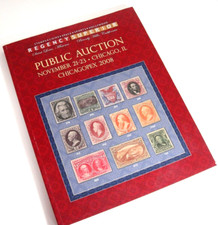 Regency Superior Stamp Auction Catalog 2008 Paul Mitchell Collection CIA Invert