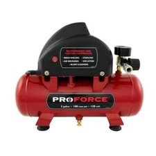 Pro Force 2 gal Horizontal Portable Air Compressor Tank 100 psi A2