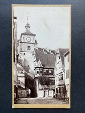 Germany, Rothenburg ob der Tauber, White Tower (Weisser Turm), Vintage Album