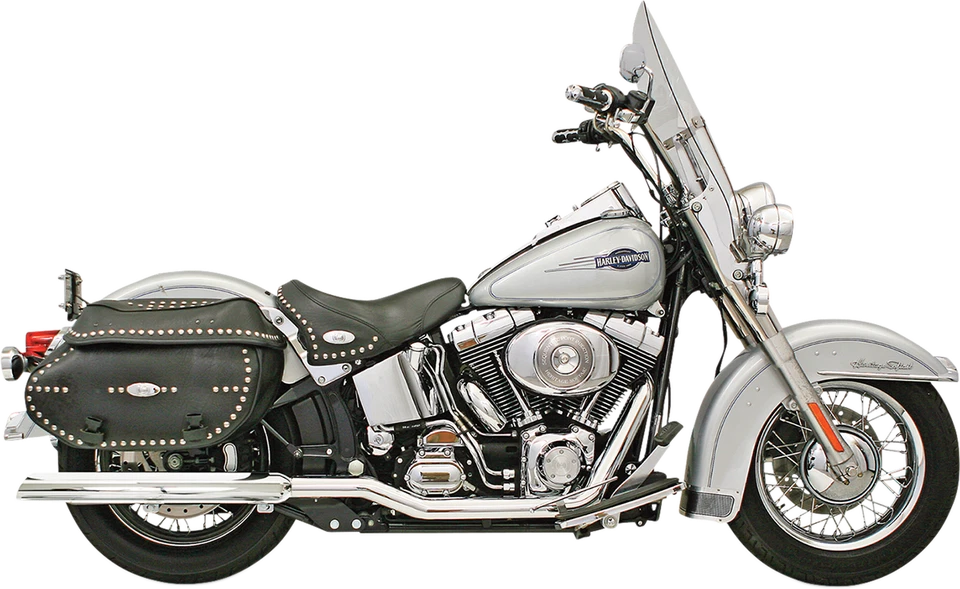 Bassani XHAUST Tru двойная выхлопная труба - '07-'17 Softail подходит для SFT-212 - Изображение 2 из 2
