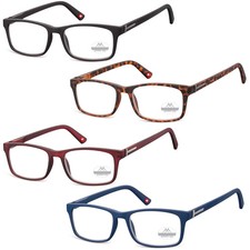 Reading Glasses Montana Designer Fashion Mens Womens Readers Soft Pouch 73 NEW