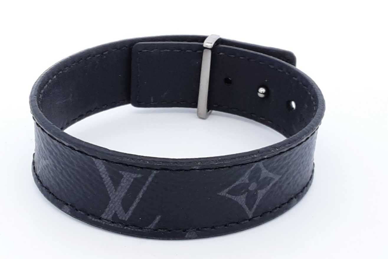 Louis Vuitton Monogram Eclipse  Lv Slim Canvas Br… - image 5