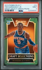 2013 PANINI SELECT DRAFT SELECTIONS GREEN PRIZM #22 TIM HARDAWAY JR. 2/5 PSA 9