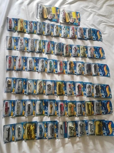 HOT WHEELS 2001 Series (Lot Of 62) *Treasure Hunt Cars* Vintage First Edition