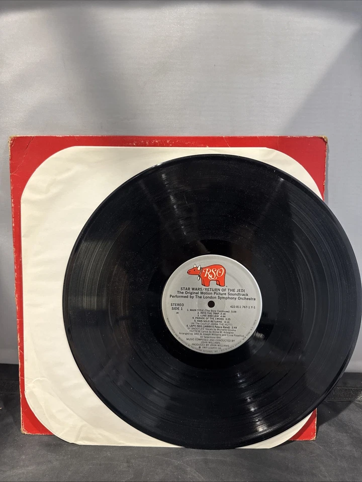 Star Wars Return Of The Jedi 1983 Movie Soundtrack John Williams Vinyl - Image 3 of 3