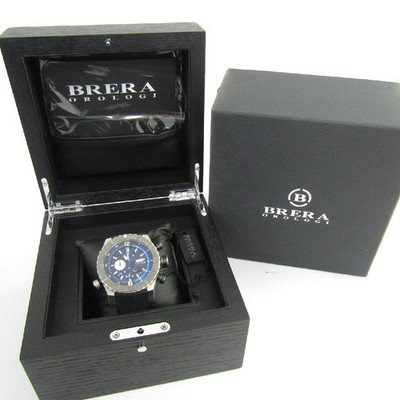 BRERA OROLOGI BRDVC4701 Sottomarino Diver Quartz Wristwatch 10 ATM Gold