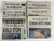 9/11 The Plain Dealer Sept 12, 2001 Historic ...