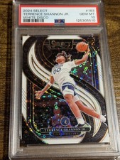 TERRENCE SHANNON JR 2024 Panini Select White Disco Prizm /75 #183 Premier PSA 10