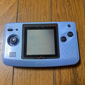 Neo Geo Pocket Color Console Blue SNK Rare Tested Working Used From Japan