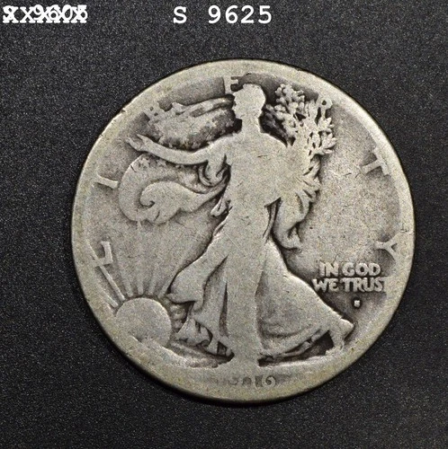 1916-S Liberty Walking Half Dollar "Good" *Free S/H After 1st Item*