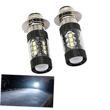  H6M 8000K 80W LED Headlights Fit For Yamaha Raptor Banshee Rhino 125 250 660R 