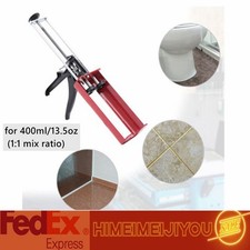 For Panel Bond Gun Epoxy Gun 400 mL 1:1 Mix Ratio Dual Component Applicator