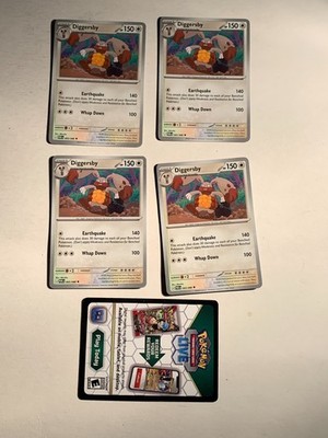 DIGGERSBY 065/088 Pokemon Mega Evolutions PERFECT ORDER + Code Card NM/M