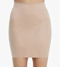SPANX Shapewear Sculpting Half Slip Skirt Womens Size XL In Nude