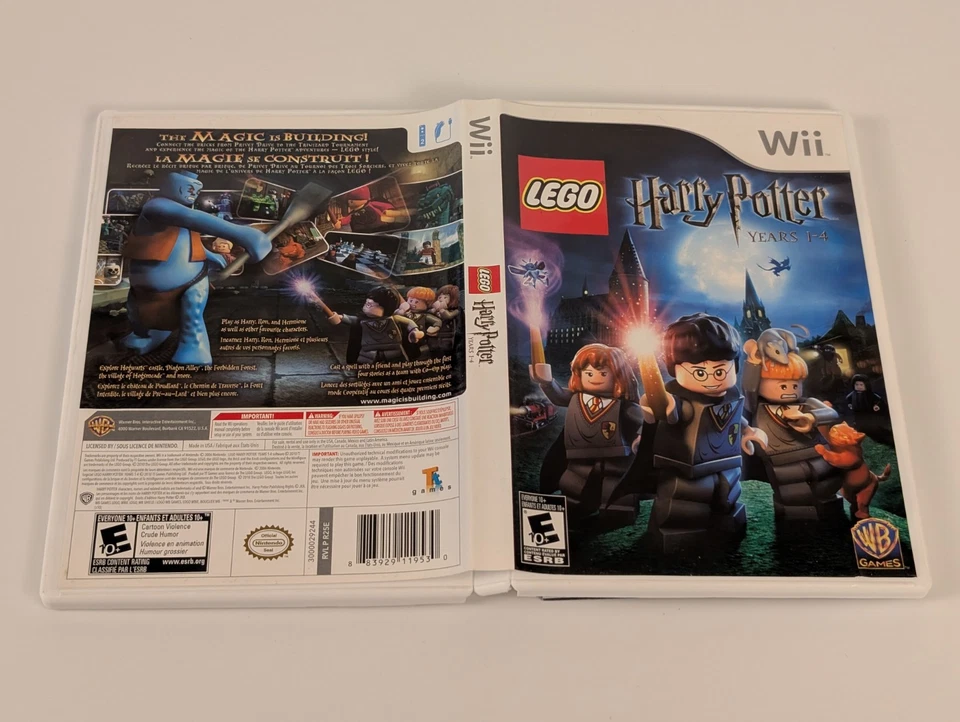 LEGO Harry Potter: Years 1-4 (Nintendo Wii, 2010)➡️CIB - Tested - Near Mint 📀! - Image 4 of 4