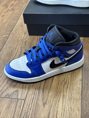 Niño Juvenil NIKE AIR JORDAN 1 MID SE (GS) JUEGO ROYAL/BLANCO (DQ8423 402) - Imagen 9 de 20