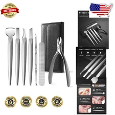 Ingrown Toenail Kit 7PC Precision Surgical Grade Steel Sharp Blades Ergonomic