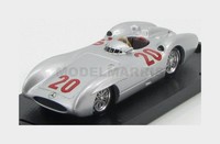 Brumm R280B Mercedes Benz F1 W196C N 20 GP Frankreich 1954 K.Kling Silber 1/4