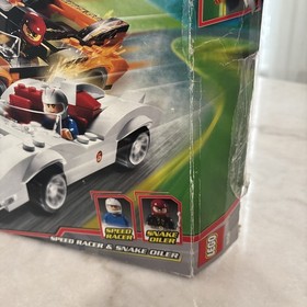 LEGO SPEED RACER #8158 SPEED RACER AND SNAKE OILER. SUPER RARE WOW