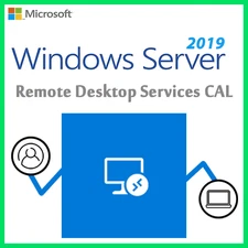 Remote Desktop Service RDS Windows Server 2019 50 User Connections, RDS 2019 CAL