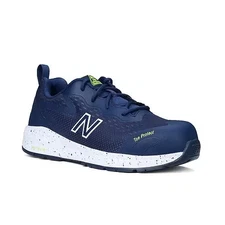 New Balance Midlogina-11.5-2E Men's Composite Toe Athletic Shoe, Navy, 11 1/2,