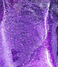 Bella Donna Purple Glitter Resin Nail Art Slime Tumblers Crafts DIY Sparkle
