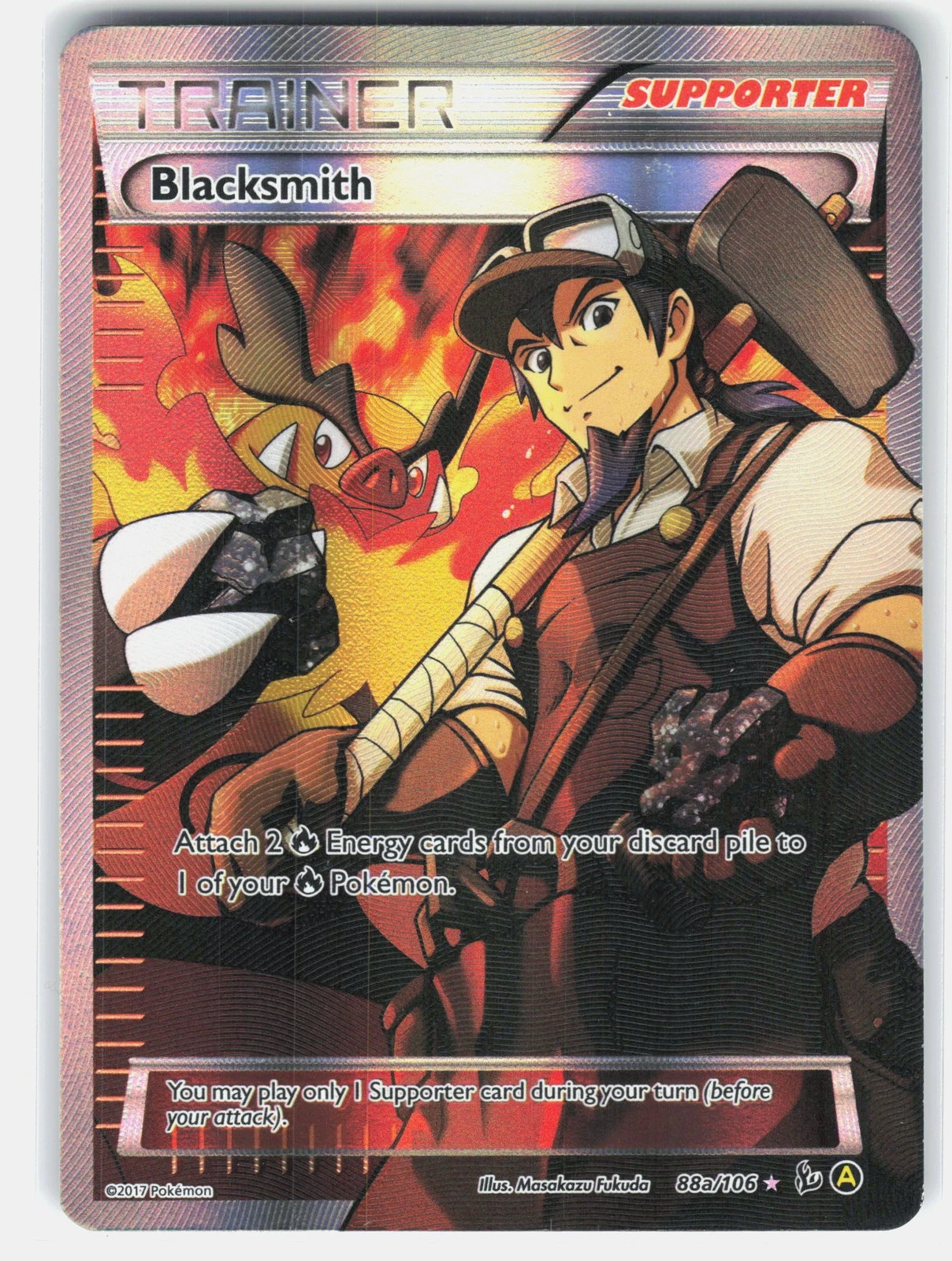 Blacksmith - Flashfire #88a Price & Value ($22.17) | PokeScope
